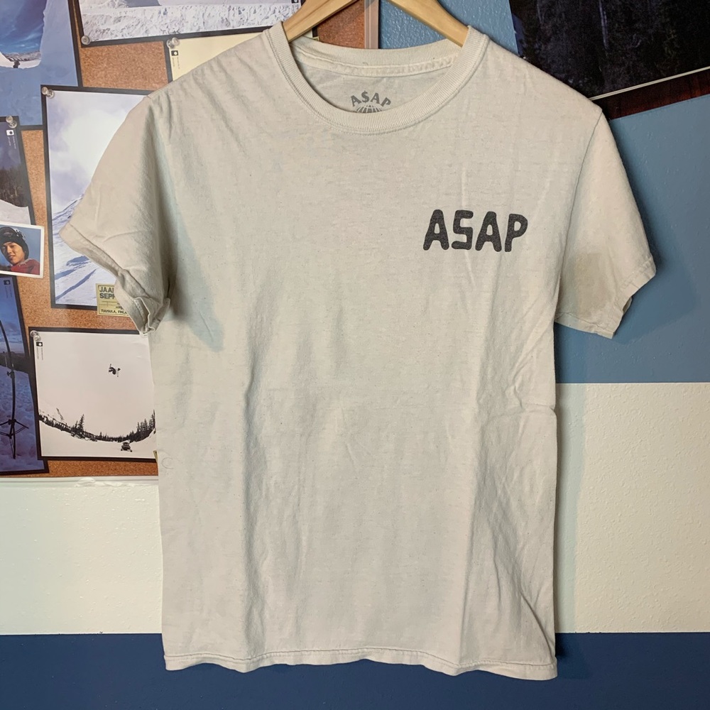 Asap Worldwide skeleton tee